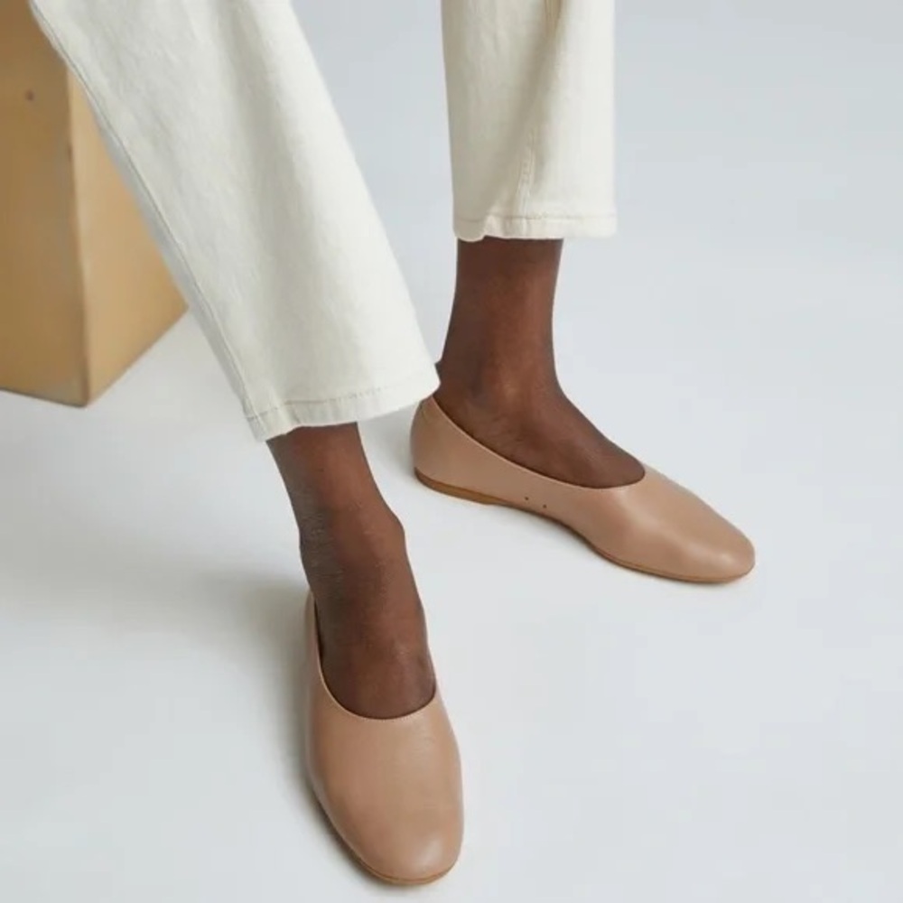Everlane The Italian Leather Day Glove in Tan